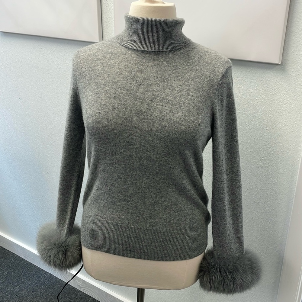 SOFIA CASHMERE
Turtleneck Cashmere Sweater XL